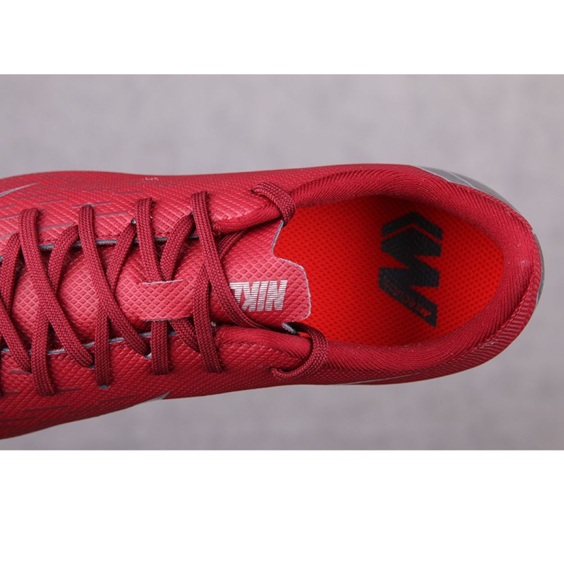Kopačky Nike Mercurial Vapor 12 Academy Gs Mg Jr AH7347-606 červený červený 2
