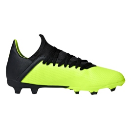 Kopačky Adidas X 18.3 Fg Jr DB2418 vícebarevný zelený 1