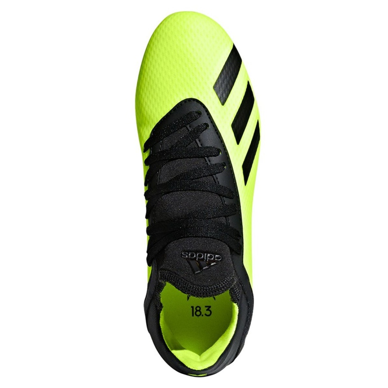 Kopačky Adidas X 18.3 Fg Jr DB2418 vícebarevný zelený 2