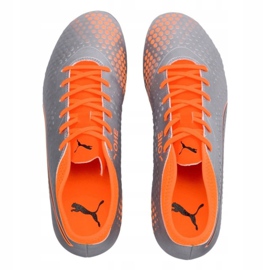 Kopačky Puma One 4 Syn Fg M 104749 01 vícebarevný stříbro 2
