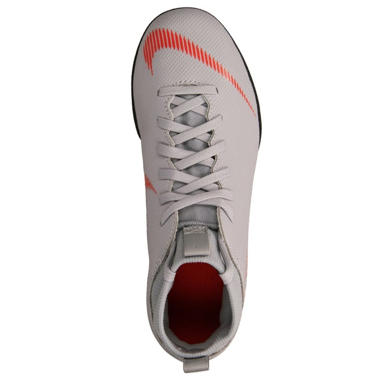 Sálová obuv Nike Mercurial Superflyx 6 Club Jr AH7346-060 vícebarevný šedá 1