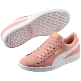 Boty Puma Vikky Peach Beige-Puma White W 362624 25 růžový 1