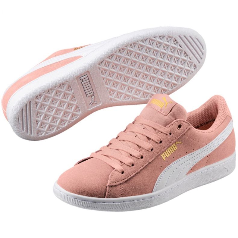 Boty Puma Vikky Peach Beige-Puma White W 362624 25 růžový 1