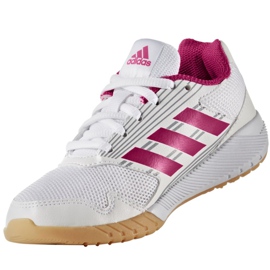 Boty Adidas Alta Run Jr BA9427 bílý 2