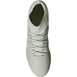 Kopačky Adidas Nemeziz 18.3 Fg M DB2110 bílý bílý 1