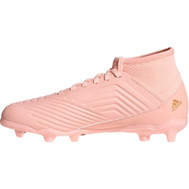 Kopačky Adidas Predator 18.3 Fg Jr DB2317 růžový růžový 1