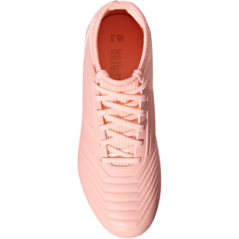 Kopačky Adidas Predator 18.3 Fg Jr DB2317 růžový růžový 2