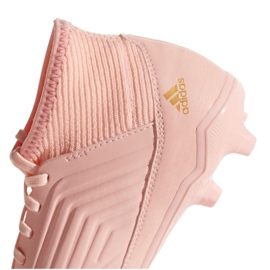Kopačky Adidas Predator 18.3 Fg Jr DB2317 růžový růžový 4