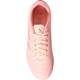 Kopačky Adidas Predator 18.4 FxG Jr DB2322 vícebarevný růžový 2