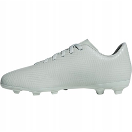 Kopačky Adidas Nemeziz 18.4 FxG Jr DB2356 vícebarevný bílý 2