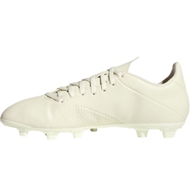 Kopačky Adidas X 18.4 Fg M DB2187 béžový bílý 1