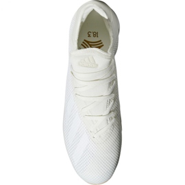 Sálová obuv adidas X Tango 18.3 In M DB2439 bílý béžový 1