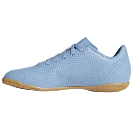 Sálová obuv adidas Nemeziz Messi Tango In Jr DB2397 modrý modrý 1