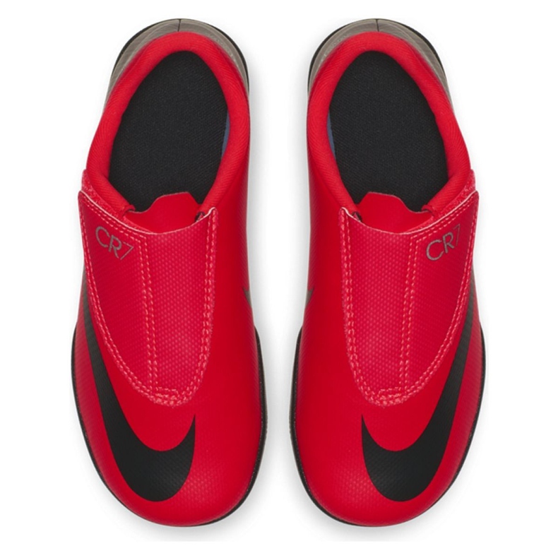 Sálová obuv Nike Mercurial Vapor 12 Club Ps (V) CR7 Ic Jr AJ3107-600 červený červený 1
