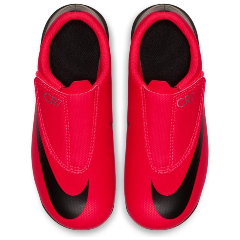 Nike Mercurial Vapor 12 Club Ps V CR7 Mg Jr AJ3096-600 vícebarevný červený 2