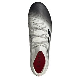 Kopačky Adidas Nemeziz 18.1 Fg M BB9425 bílý bílý 2