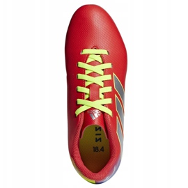 Kopačky Adidas Nemeziz Messi 18.4 FxG Jr CM8630 vícebarevný červený 1