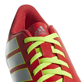 Kopačky Adidas Nemeziz Messi 18.4 FxG Jr CM8630 vícebarevný červený 2
