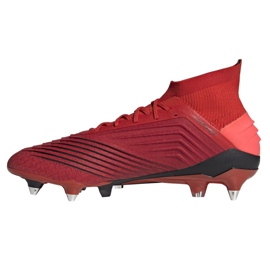 Kopačky Adidas Predator 19.1 Sg M D98054 červený červený 1