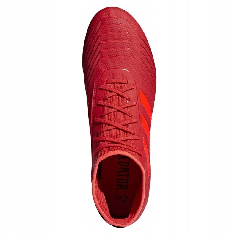 Kopačky Adidas Predator 19.2 Fg M D97940 vícebarevný červený 2
