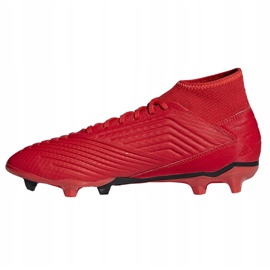Kopačky Adidas Predator 19.3 Fg M BB9334 vícebarevný červený 1