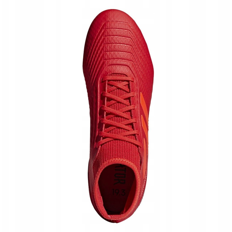 Kopačky Adidas Predator 19.3 Fg M BB9334 vícebarevný červený 2