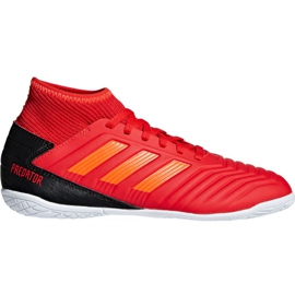 Sálová obuv adidas Predator 19.3 In Jr CM8544 červený červený 1