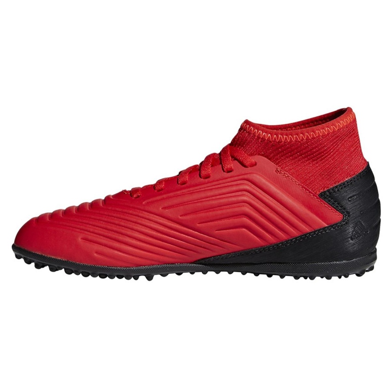 Kopačky Adidas Predator 19.3 Tf Jr CM8547 červený červený 1