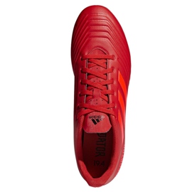 Kopačky Adidas Predator 19.4 FxG M D97970 vícebarevný červený 2