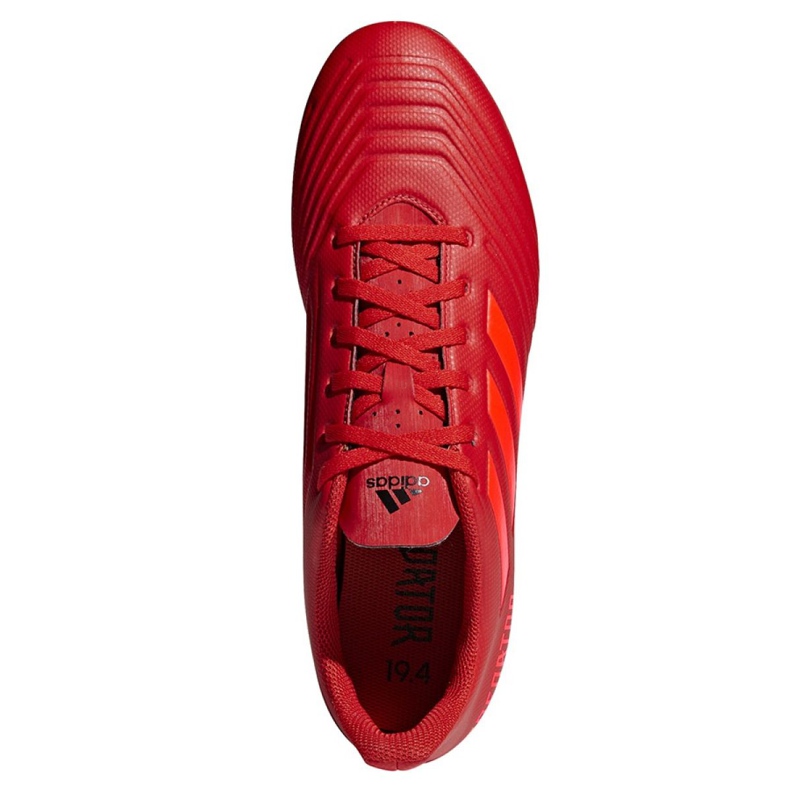 Kopačky Adidas Predator 19.4 FxG M D97970 vícebarevný červené 2