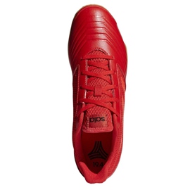 Sálová obuv adidas Predator 19.4 In Sala M D97976 vícebarevný červený 2
