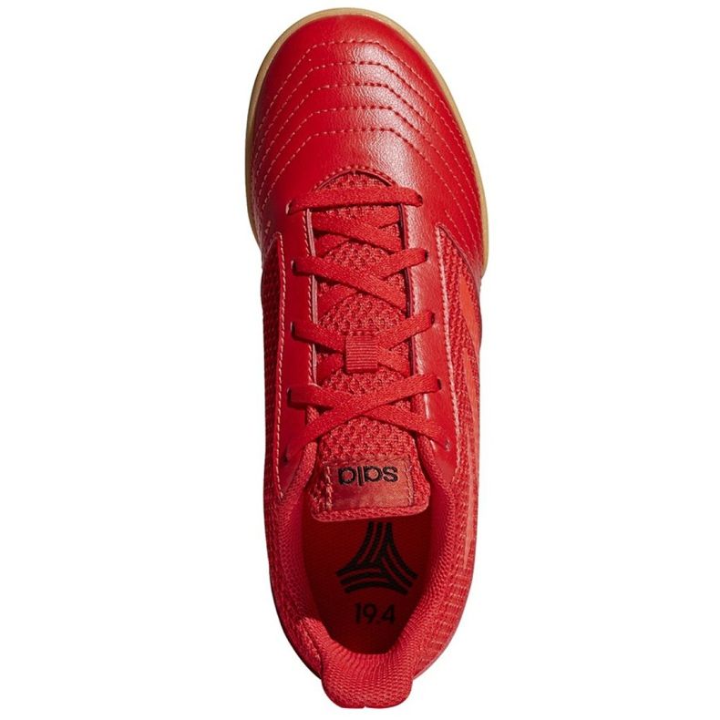 Sálová obuv adidas Predator 19.4 In Sala Jr CM8552 vícebarevný červený 2