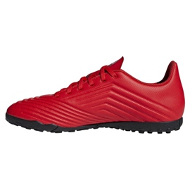 Kopačky Adidas Predator 19.4 Tf M D97973 červené červené 1 Kopačky Adidas Predator 19.4 Tf M D97973 červené červené 1