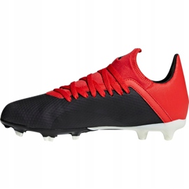 Kopačky Adidas X 18.3 Fg Jr BB9370 černá černá 2