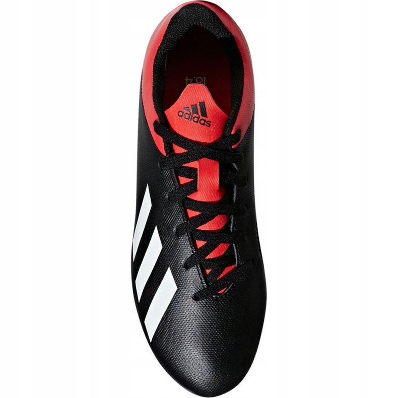 Kopačky Adidas X 18.4 FxG Jr BB9378 černá černá 1 Kopačky Adidas X 18.4 FxG Jr BB9378 černá černá 1