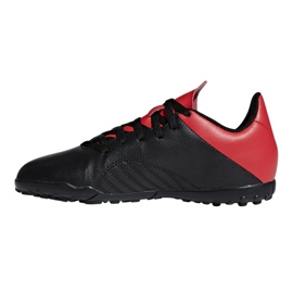 Kopačky Adidas X 18.4 Tf Jr BB9416 černá černá 1 Kopačky Adidas X 18.4 Tf Jr BB9416 černá černá 1
