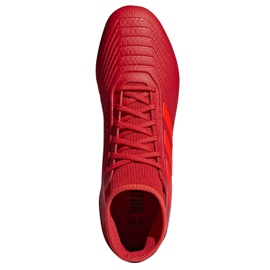 Kopačky Adidas Predator 19.3 Sg M D97958 červený červený 2