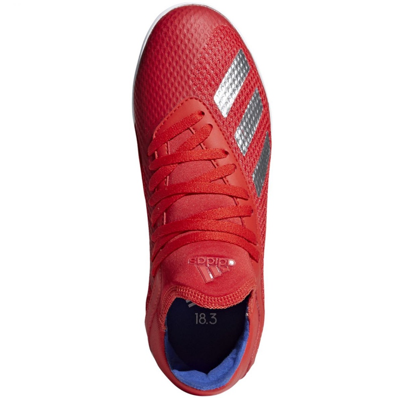 Sálová obuv adidas X 18.3 In Jr BB9396 vícebarevný červený 1