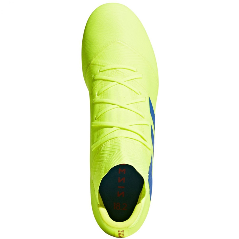 Kopačky Adidas Nemeziz 18.2 Fg M BB9431 žluť žluť 2