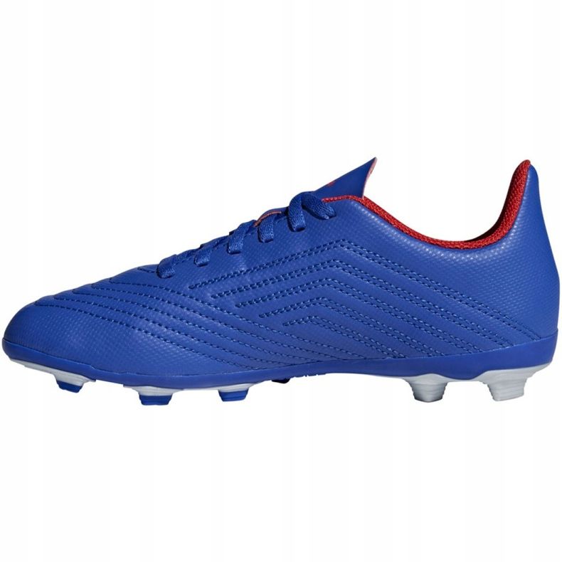Kopačky Adidas Predator 19.4 FxG Jr CM8540 vícebarevný modrý 1