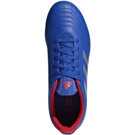 Kopačky Adidas Predator 19.4 FxG Jr CM8540 vícebarevný modrý 2