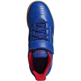 Sálová obuv adidas Predator 19.4 In Sala Jr CM8550 modrý modrý 2