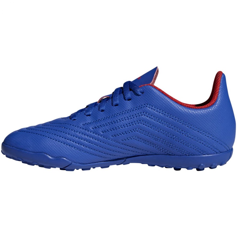 Kopačky Adidas Predator 19.4 Tf Jr CM8556 vícebarevný modrý 1