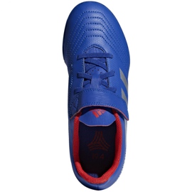 Kopačky Adidas Predator 19.4 Tf Jr CM8559 modrý modrý 2
