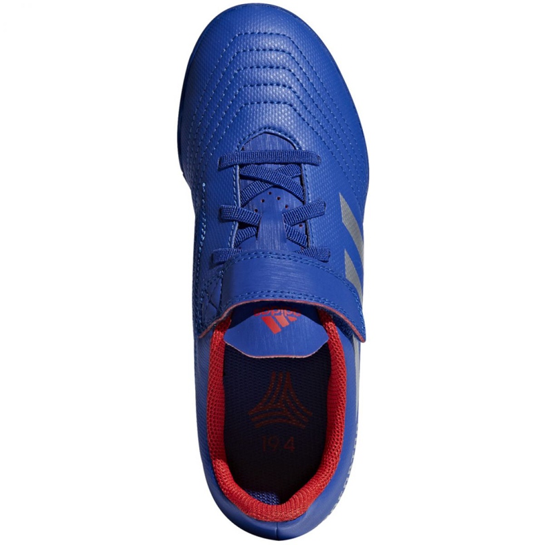 Kopačky Adidas Predator 19.4 Tf Jr CM8559 modrý modrý 2