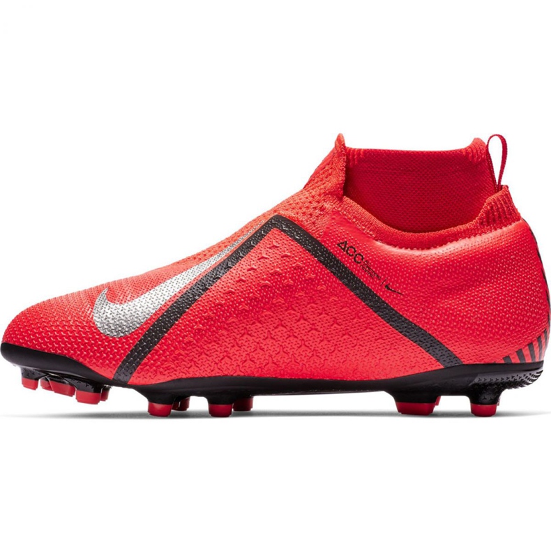 Kopačky Nike Phantom Vsn Elite Df Mg Jr AO3289-600 vícebarevný červený 2