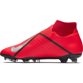 Kopačky Nike Phantom Vsn Pro Df Fg M AO3266-600 vícebarevný červený 2