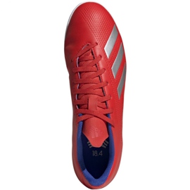 Sálová obuv adidas X 18.4 In M BB9406 vícebarevný červené 1