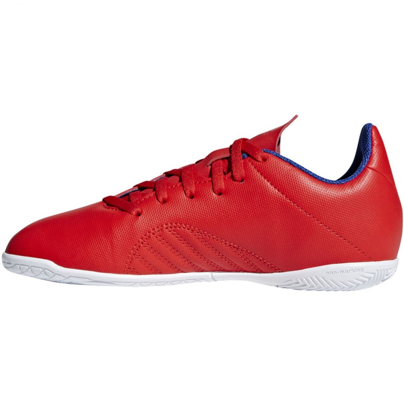 Sálová obuv adidas X 18.4 In Jr BB9410 vícebarevný červený 2
