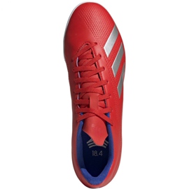 Kopačky Adidas X 18.4 Tf M BB9413 vícebarevný červený 1